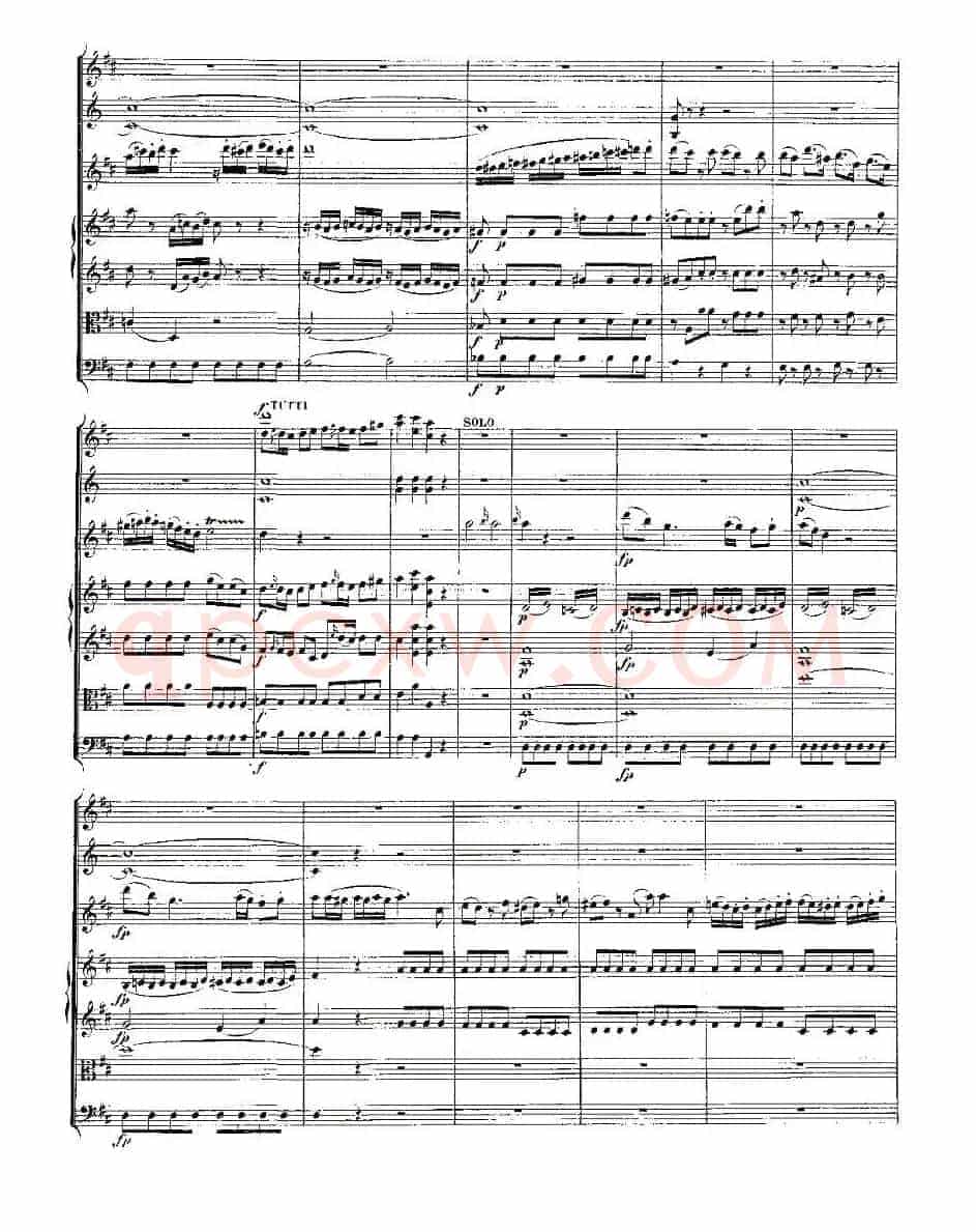 Concerto in D for Flute, K.314(D大调长笛协奏曲)