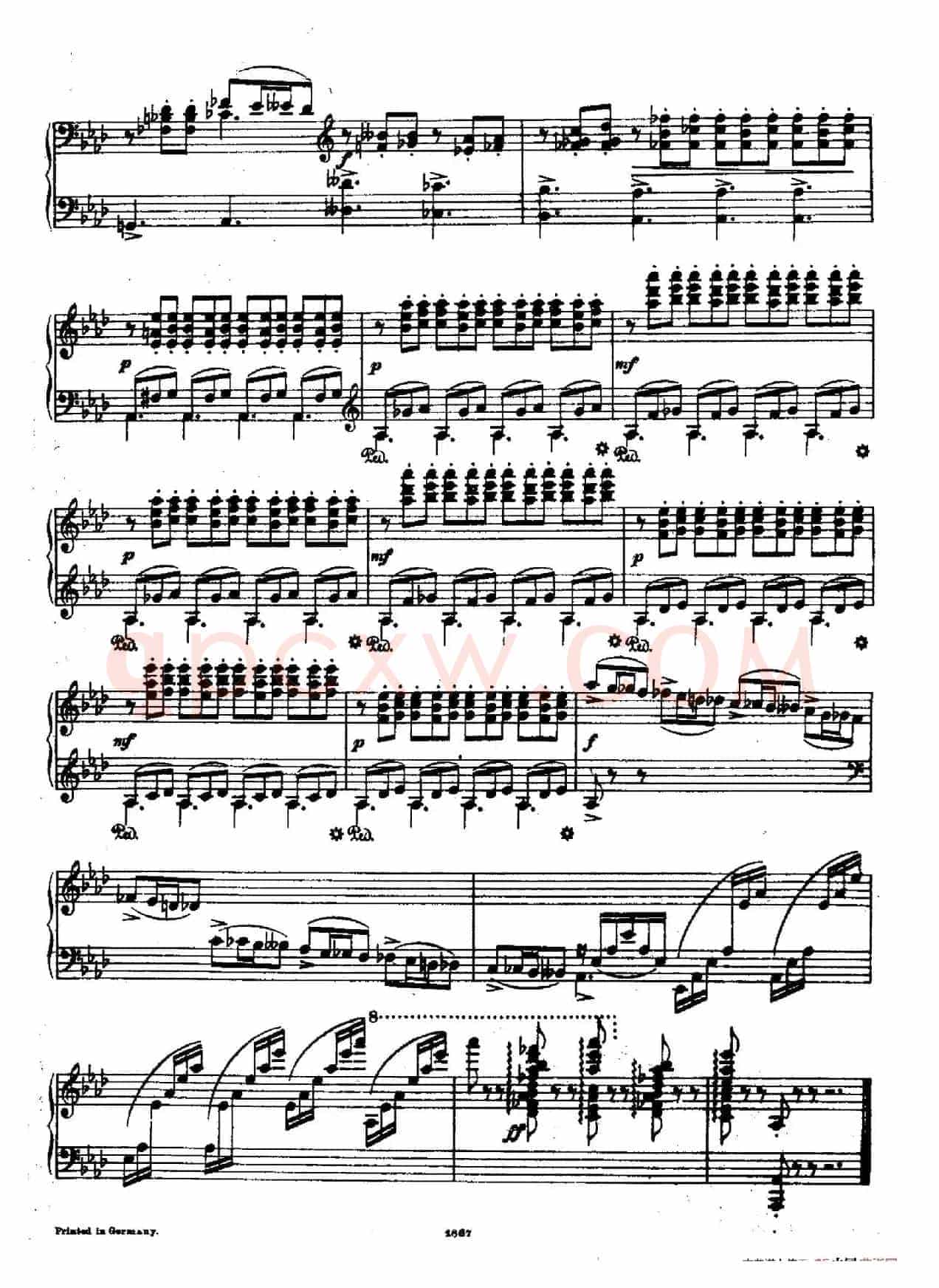 Scherzo in A-flat Major(降A大调谐谑曲)