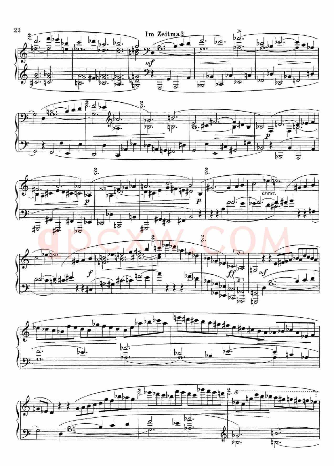 Piano Sonata No.1（第一钢琴奏鸣曲 Ⅴ）
