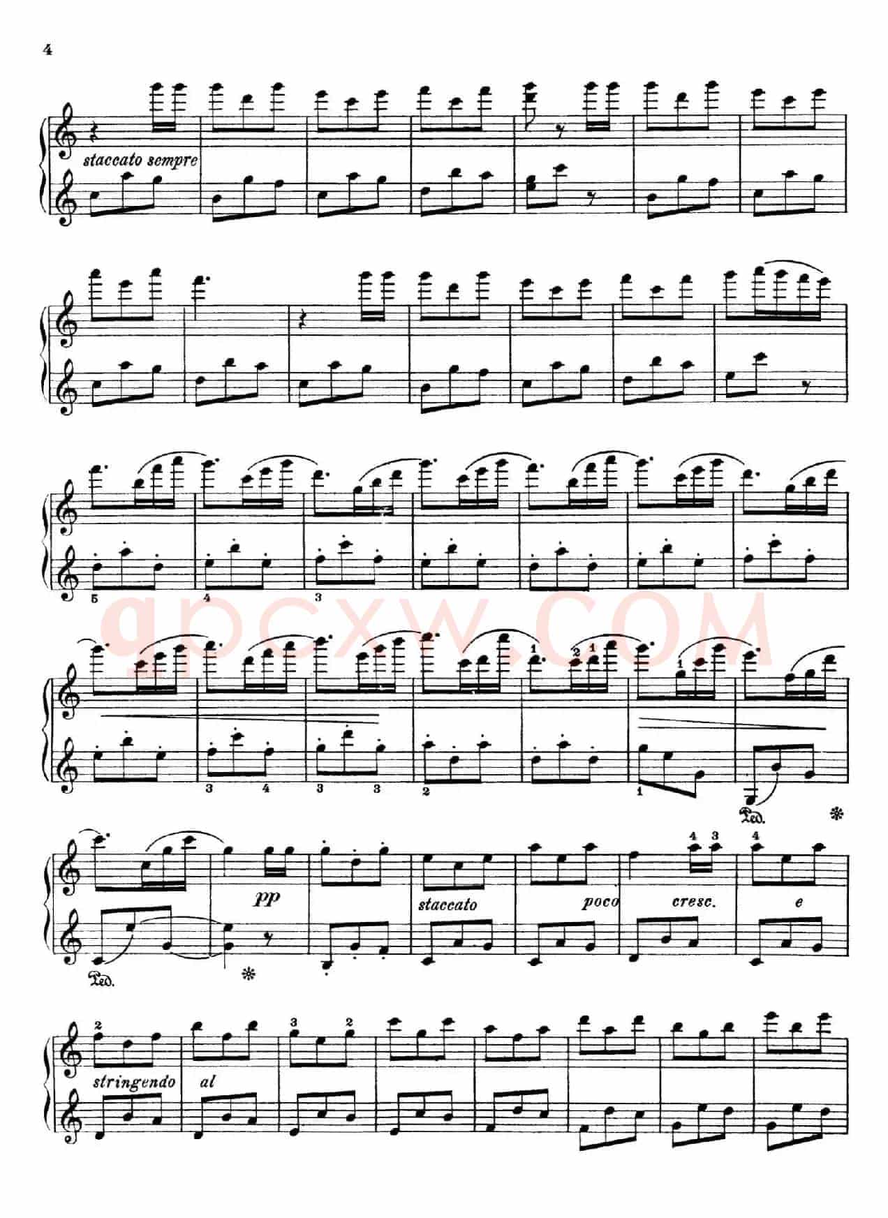 The Flowers（花之组曲）（Op.85.Nr.1-雏菊）