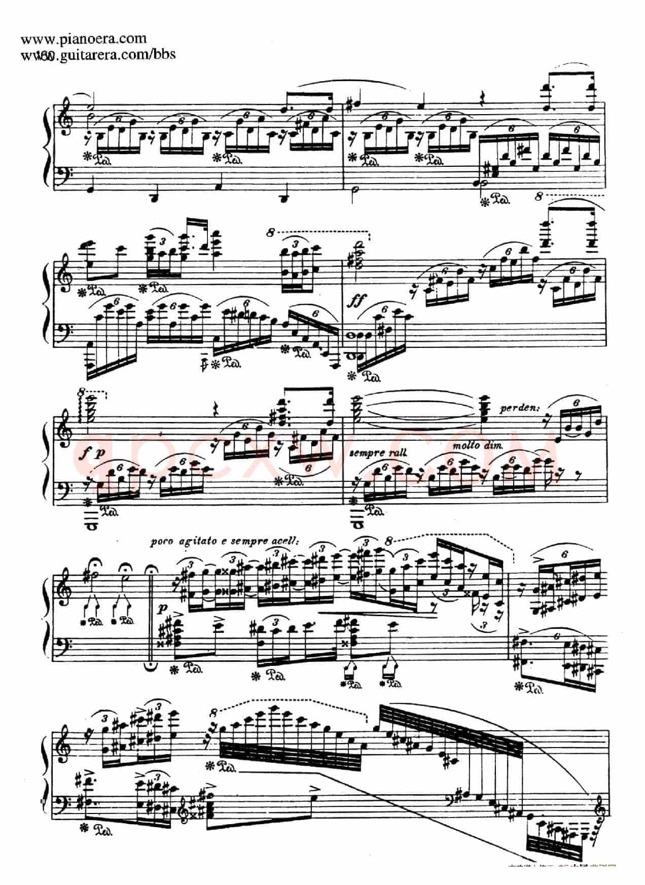 Allegro de Concierto(升C大调音乐会快板)