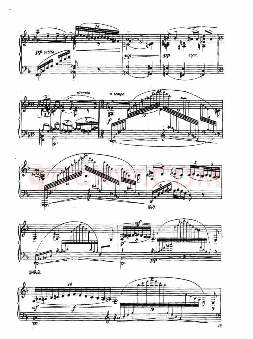 Six Préludes Exotiques Op·17（6首特色前奏曲·2）