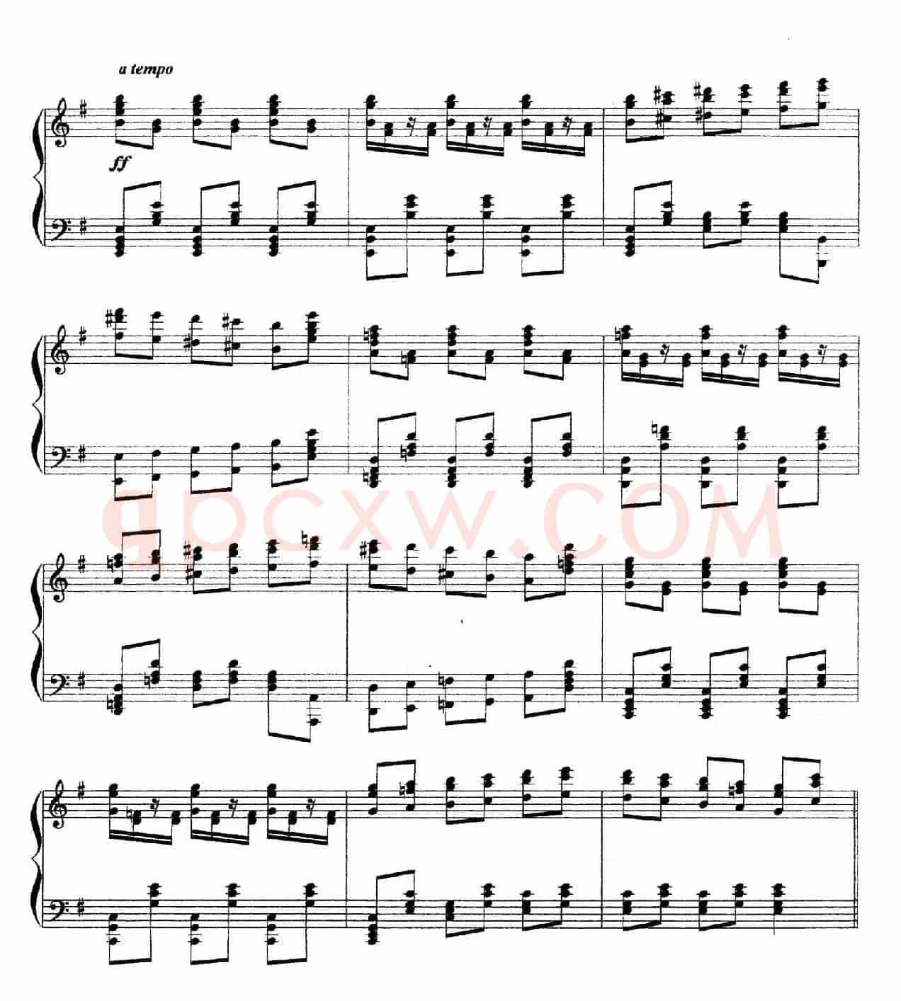 Carmen Variations 12 Pieces(12首卡门主题变奏曲·6)