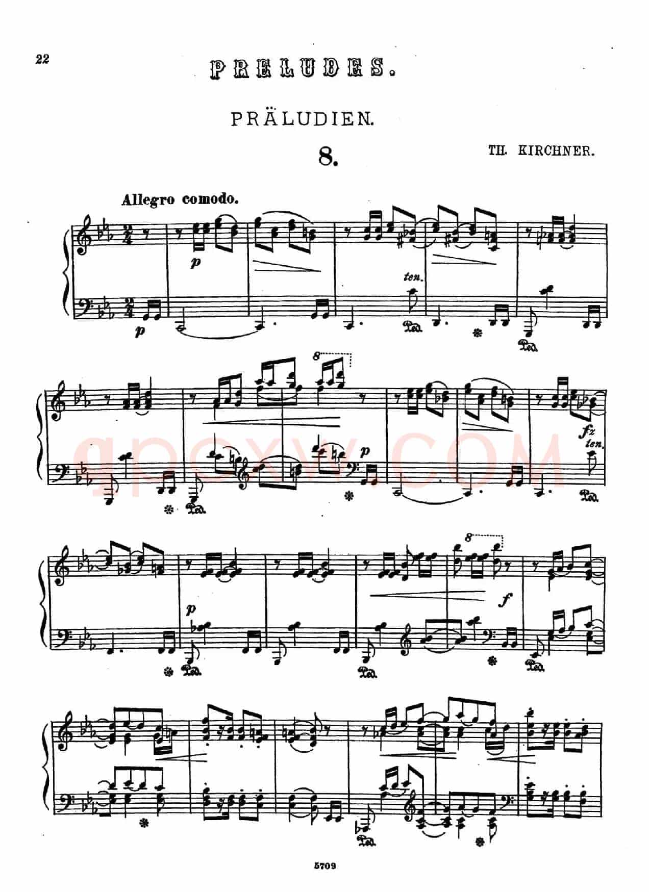 16 Preludes Op.9（16首前奏曲·8）