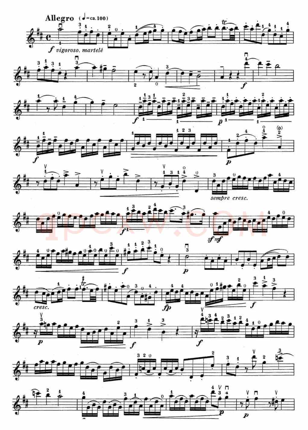 铃木小提琴教材第六册（Suzuki Violin School Violin Part VOLUME 6）