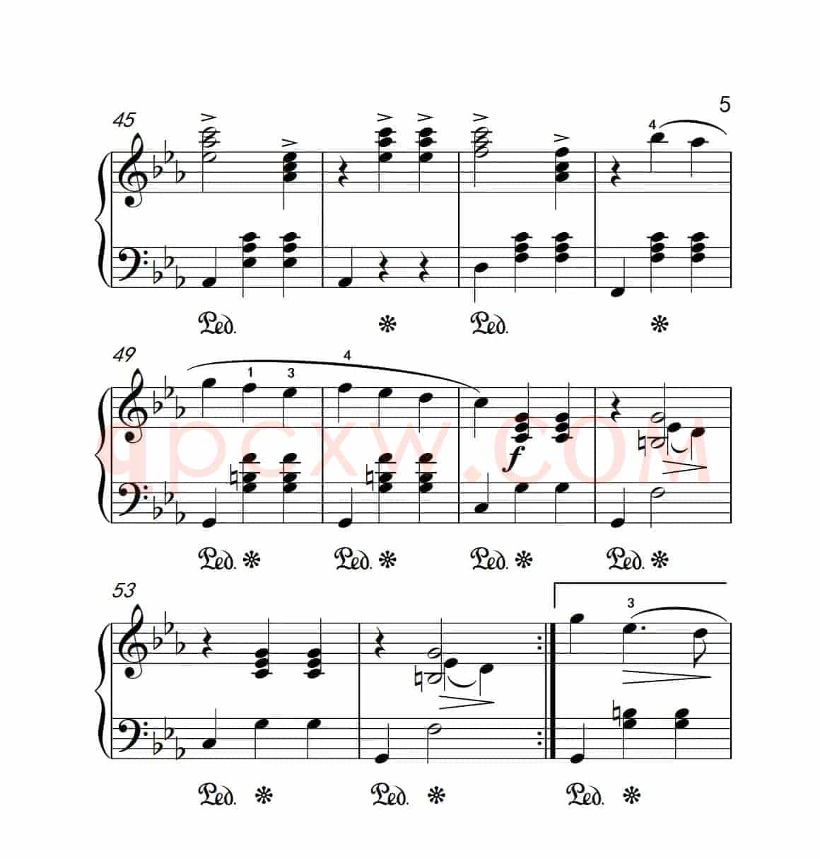 第三级 3.多情圆舞曲（中央音乐学院 钢琴（业余）考级教程 1-3级）
