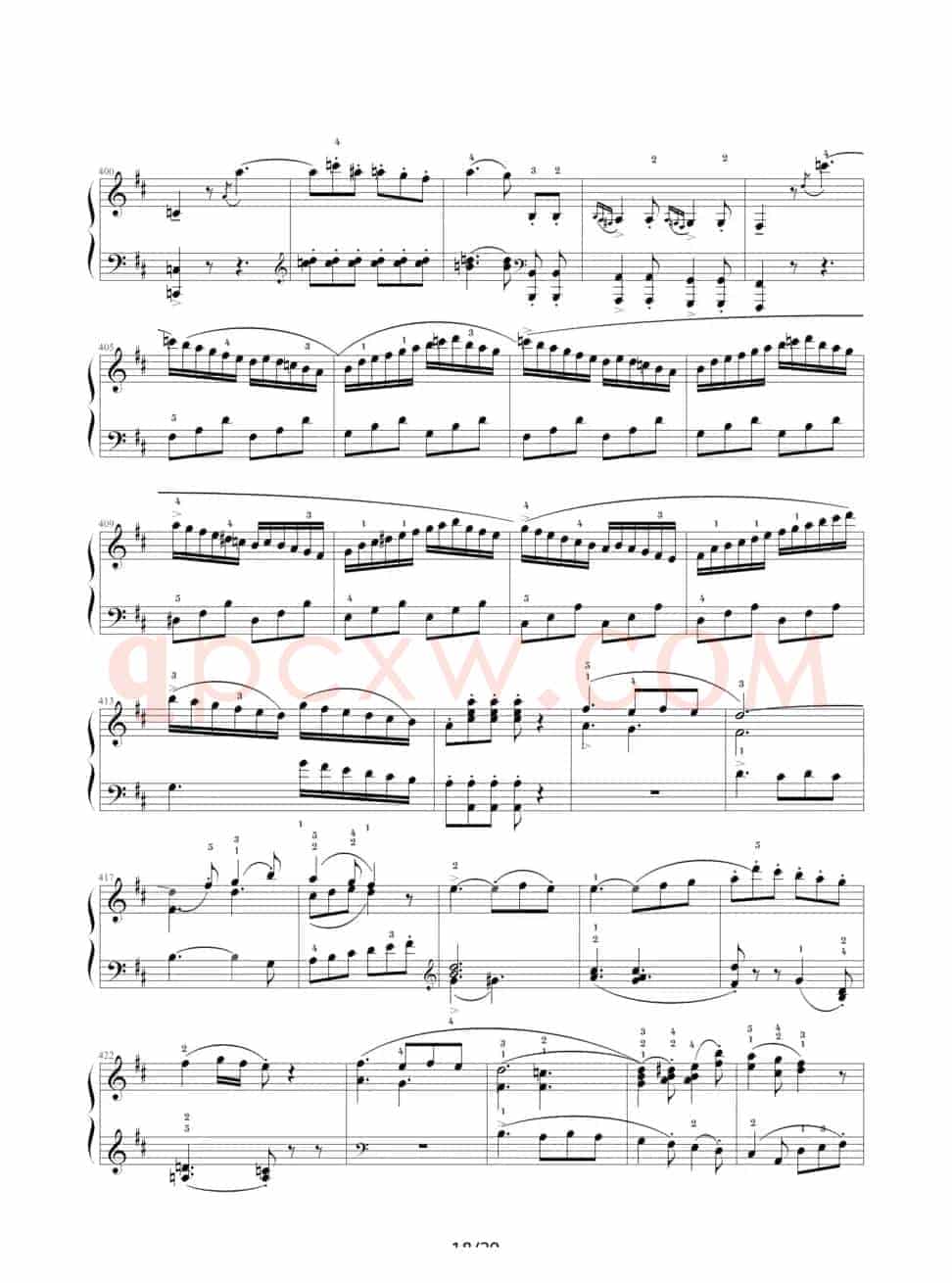 D大调奏鸣曲K.311（完整版）