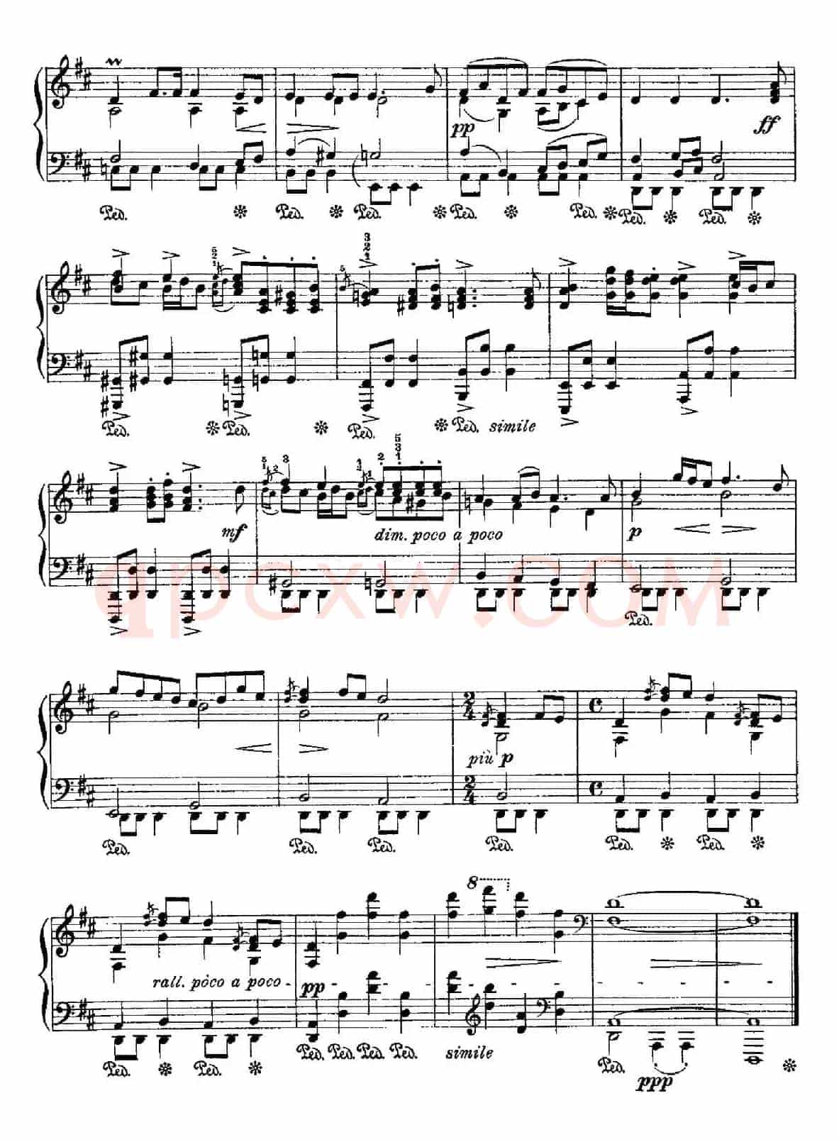 斯拉特舞曲（Slatter Op.72）（Ⅲ）