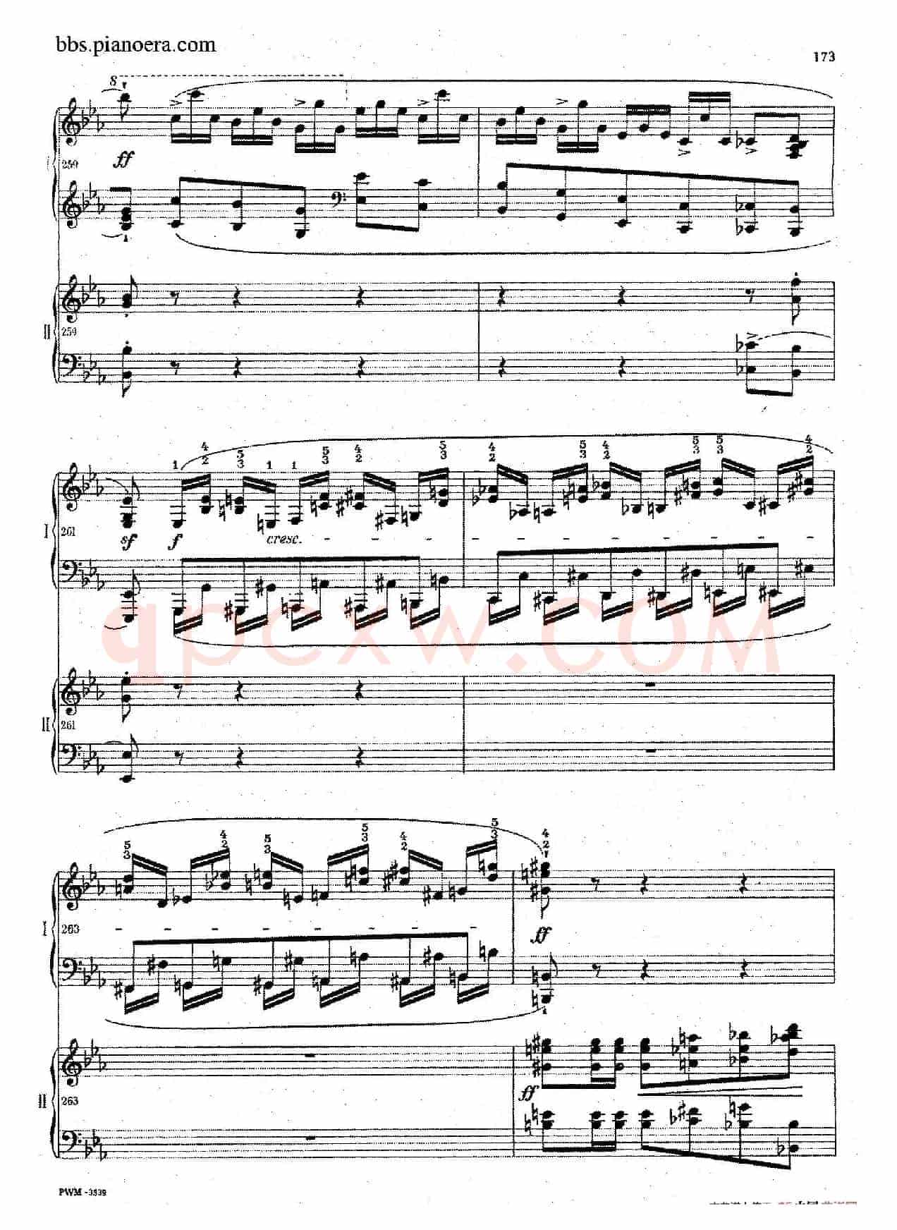 Grande Polonaise Brilliante Preceded by an Andante Spianato Op.22(平静的行板与华丽的波兰舞曲·双钢琴版)