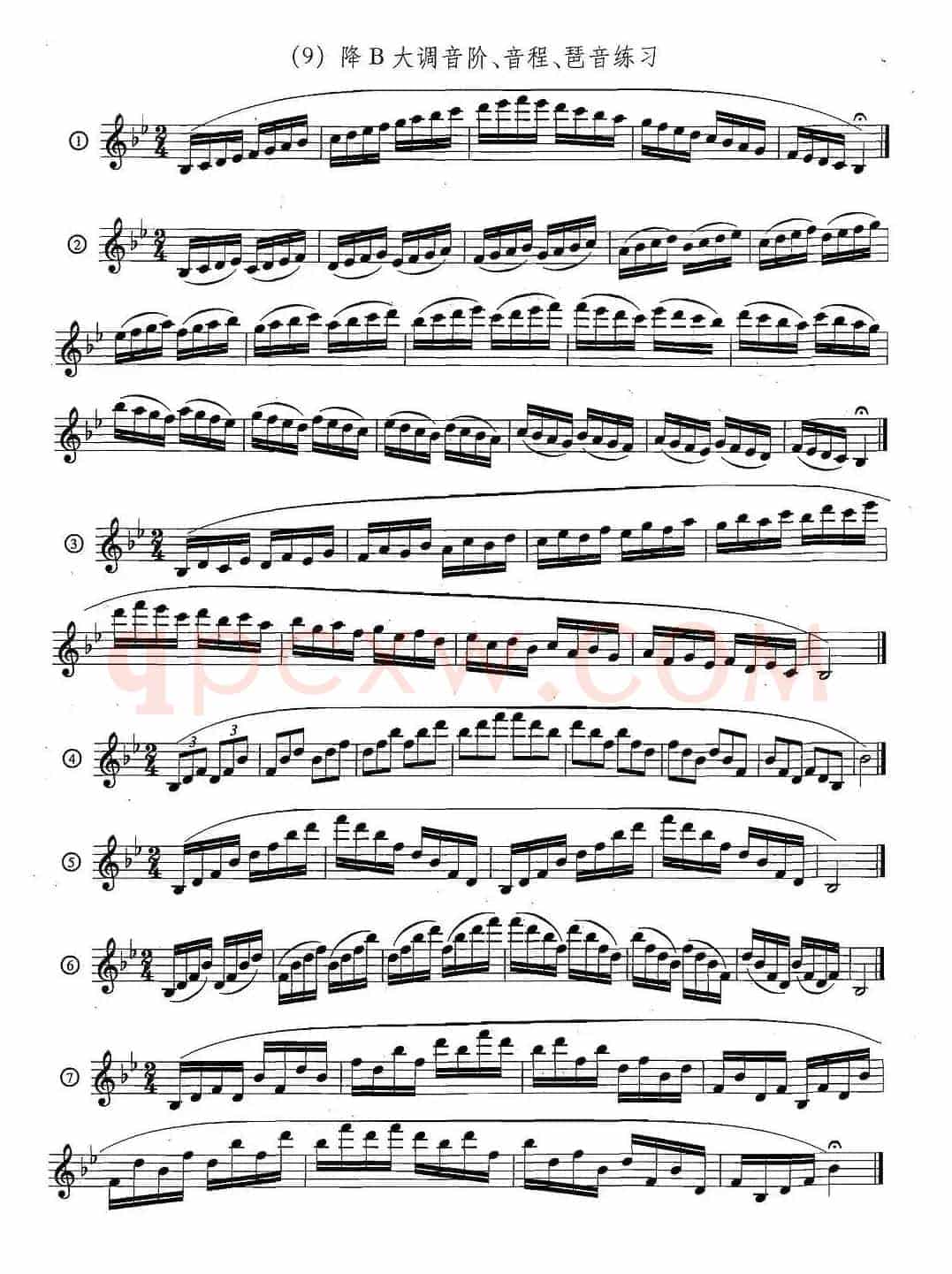 萨克斯练习曲合集（5—33）日常基础练习
