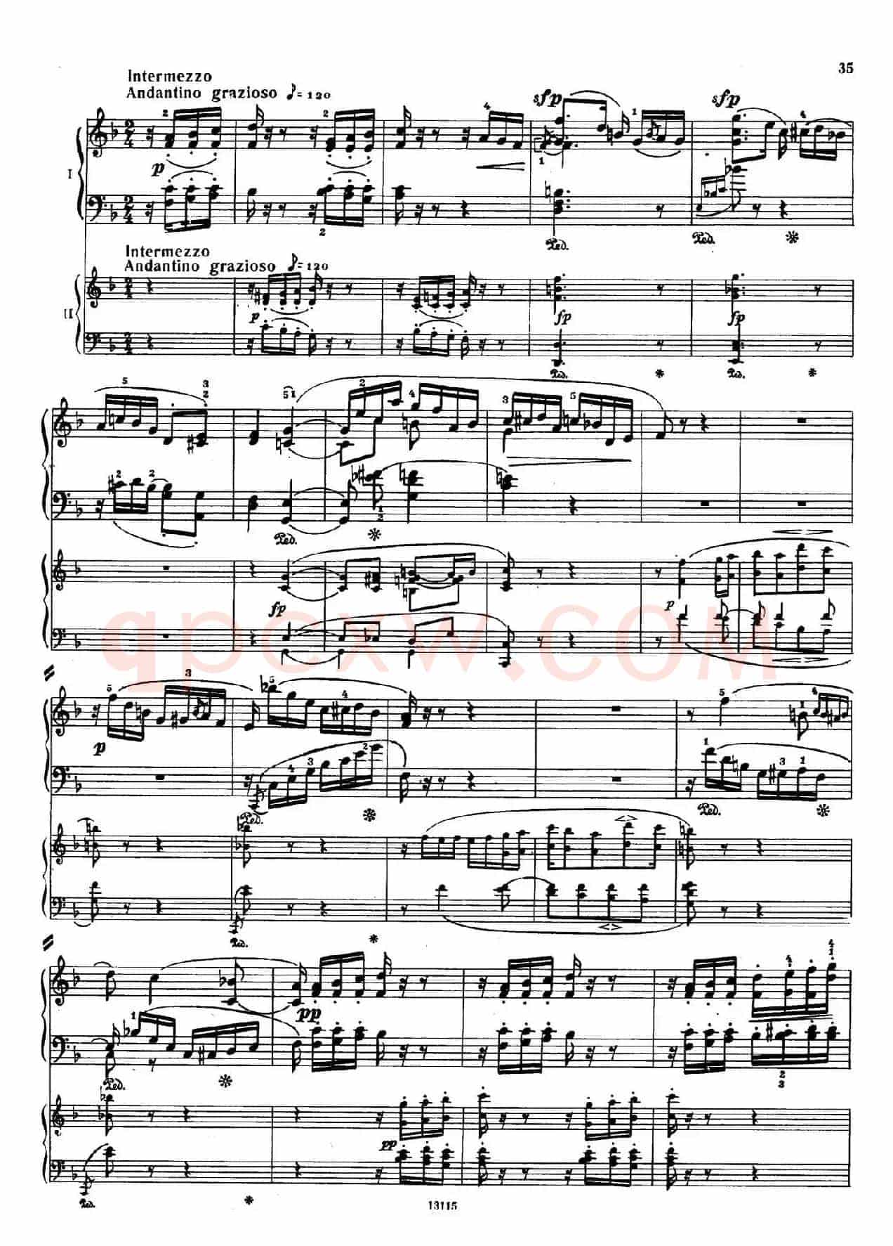 Piano Concerto in a Minor Op.54（a小调钢琴协奏曲·双钢琴）