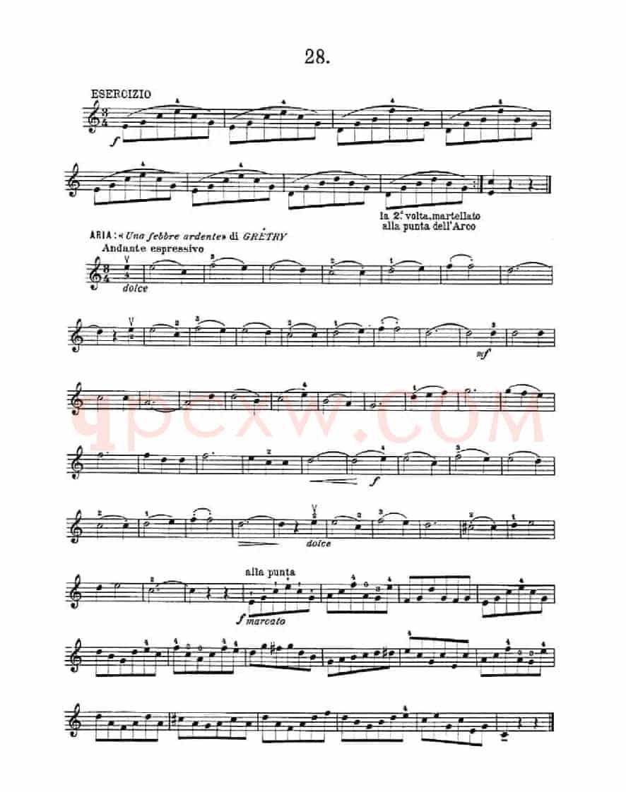 36 Studi Melodici E Facilissimi Op.48之21—30（36首容易旋律 作品.48）