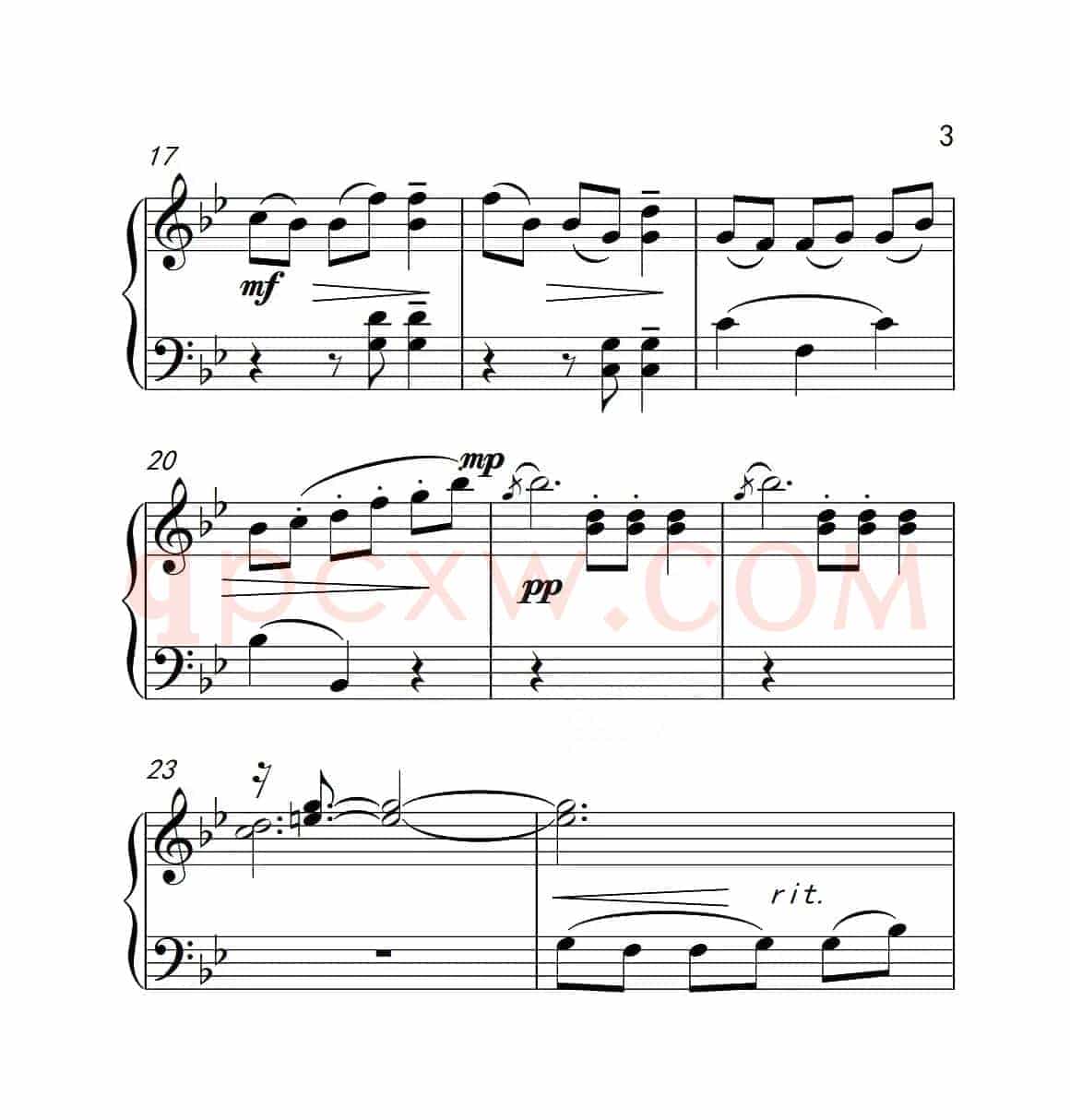 第一级 孔雀（中国音乐学院钢琴考级作品1~6级）