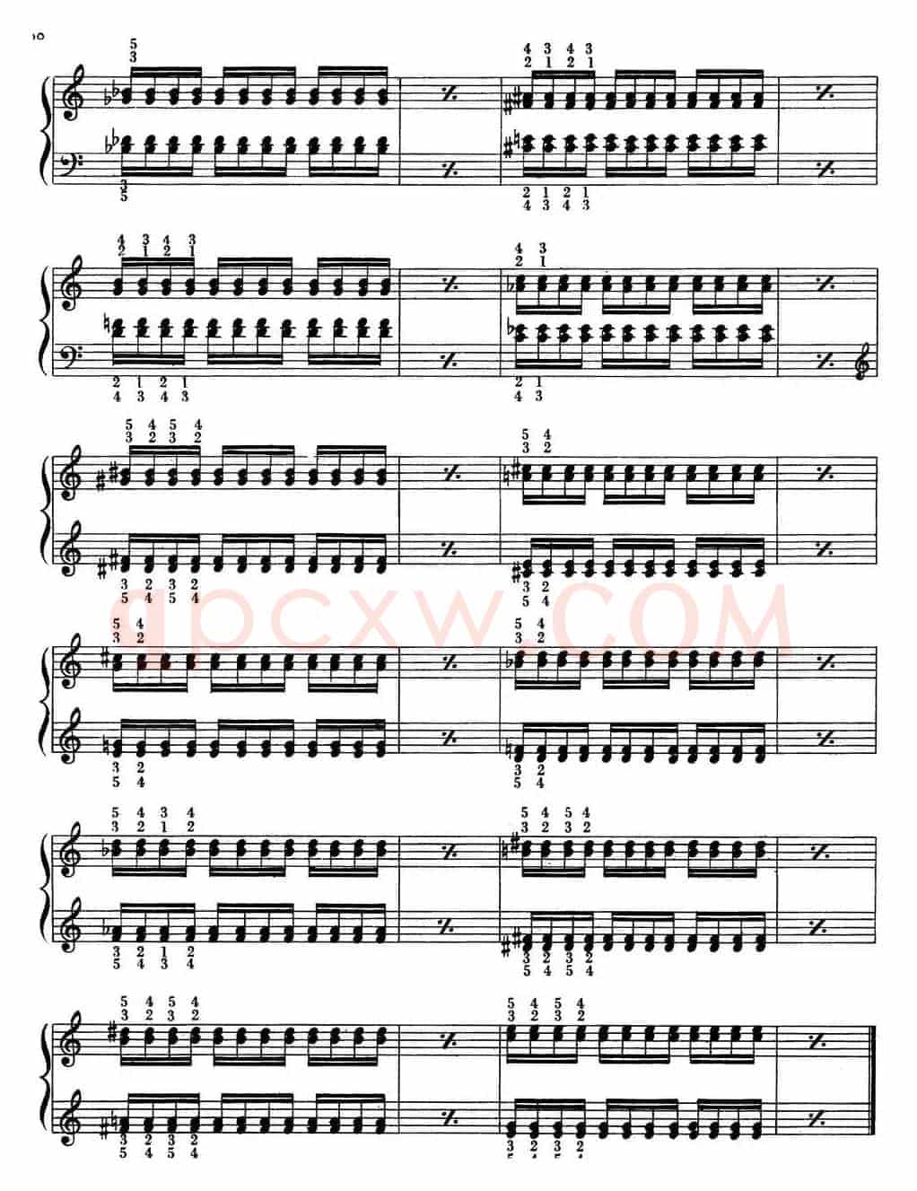 Technical Exercises S.146(李斯特钢琴技巧练习 BOOK Ⅴ)