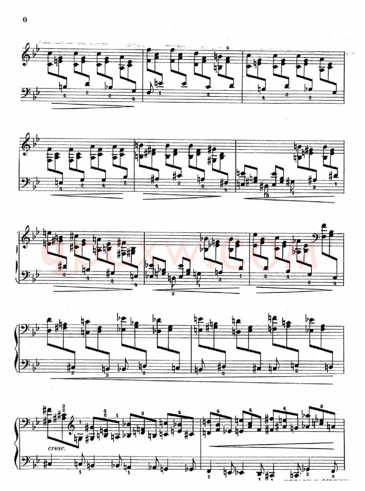 Six Pieces Op.32(6首小品·6. 精灵 )