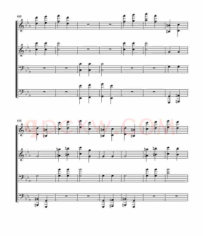 命运交响曲（四手联弹）
