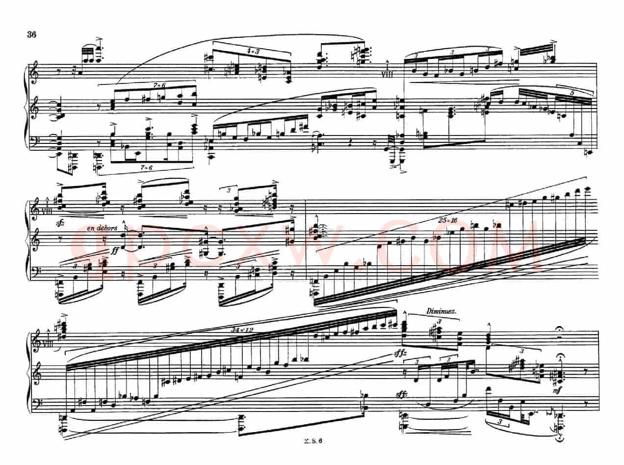 Piano Sonata No.2（第二钢琴奏鸣曲）（P33——42）