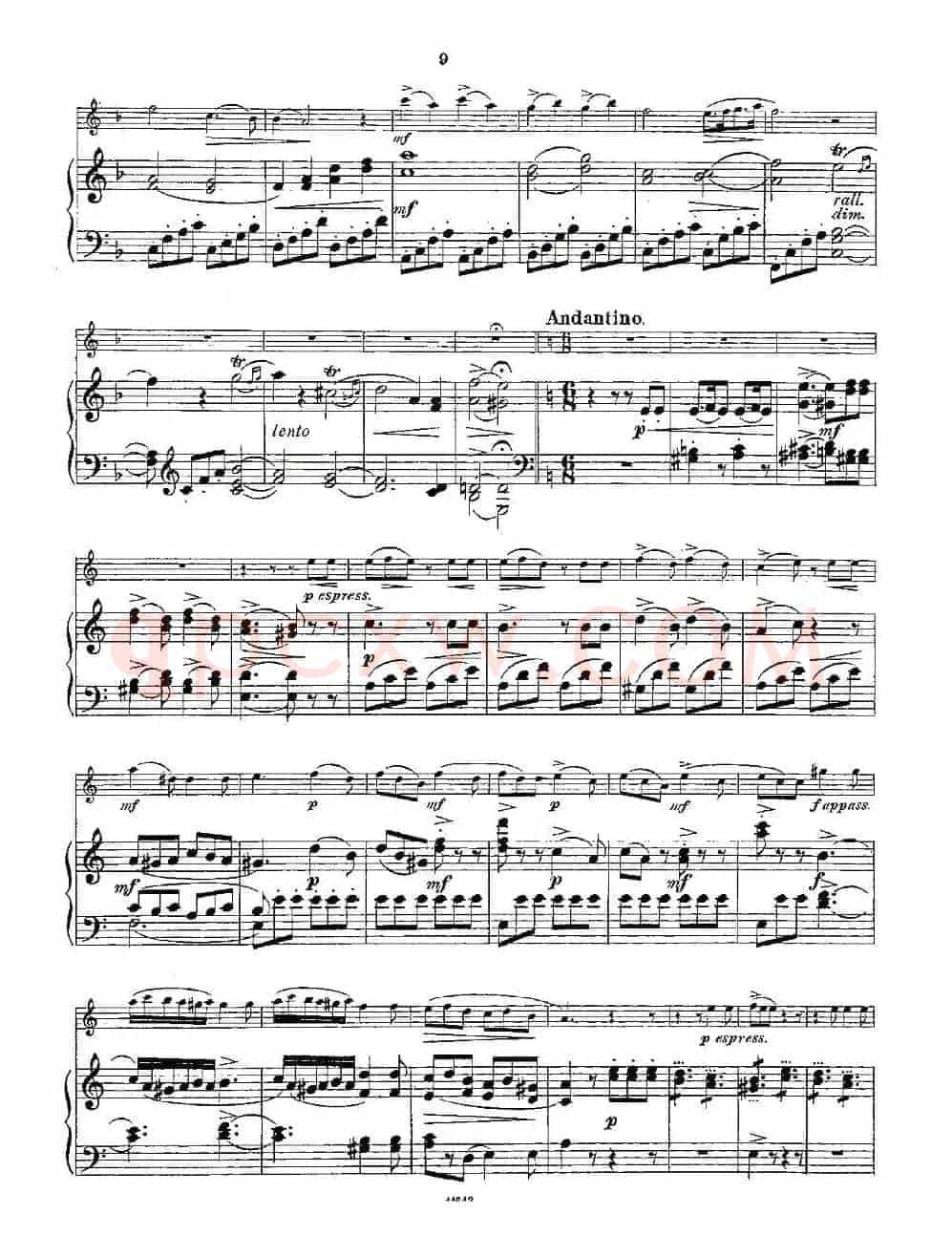 Opern-Transcriptionen.Op.45-1（长笛+钢琴伴奏）