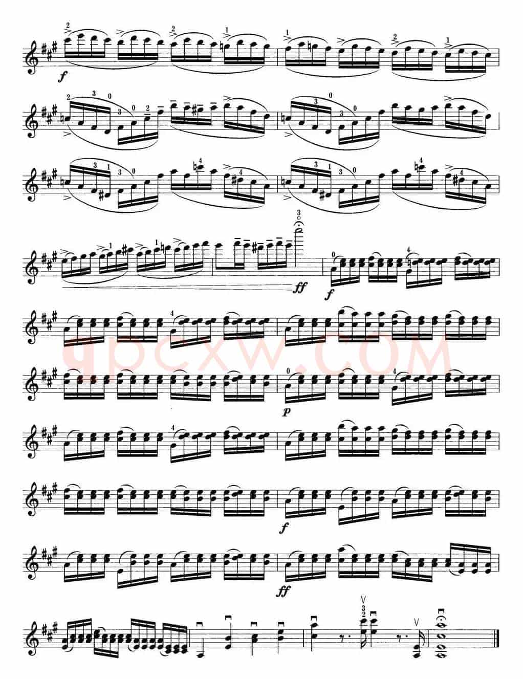 小提琴考级第五级：外国乐曲（6首）