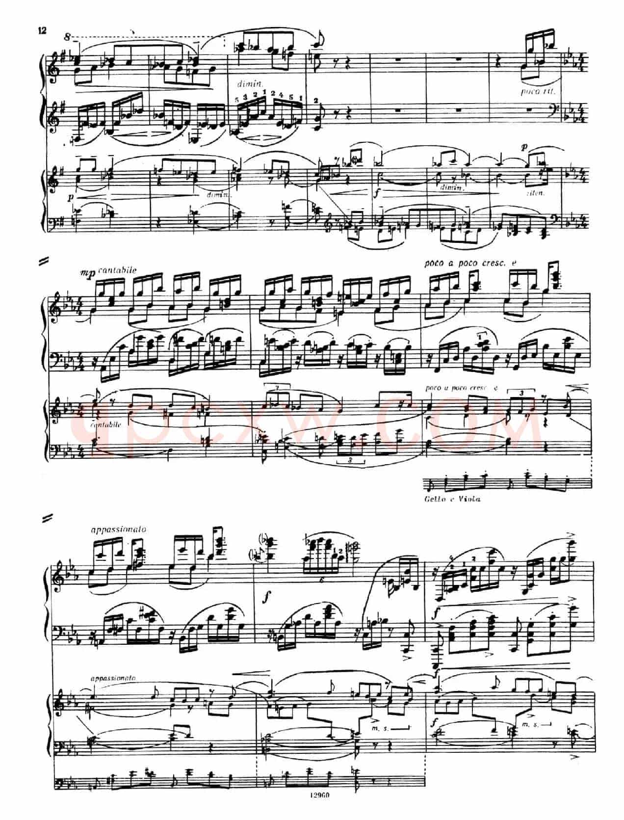Piano Concerto No.2 in c Minor Op.50(c小调第二钢琴协奏曲·Ⅰ·双钢琴)