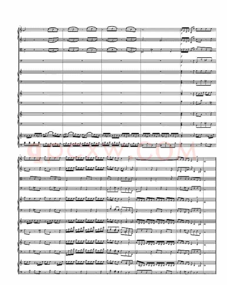 四羽管键琴协奏曲 BWV1065
