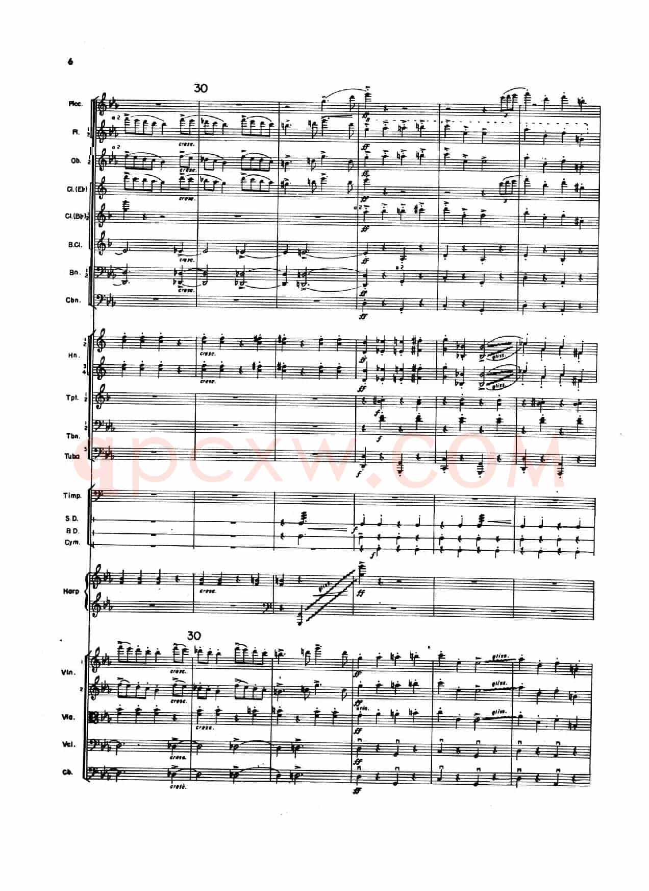 OVERTURE TO CANDIDE(《坎迪德》序曲)(交响乐总谱)