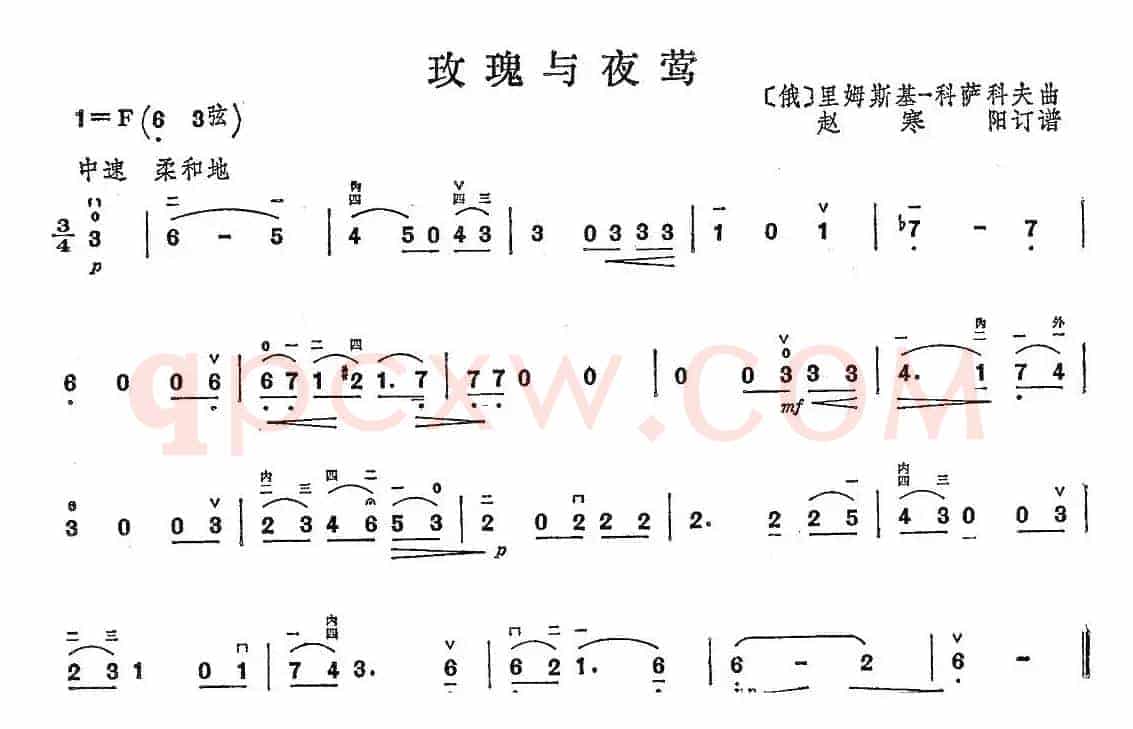 玫瑰与夜莺