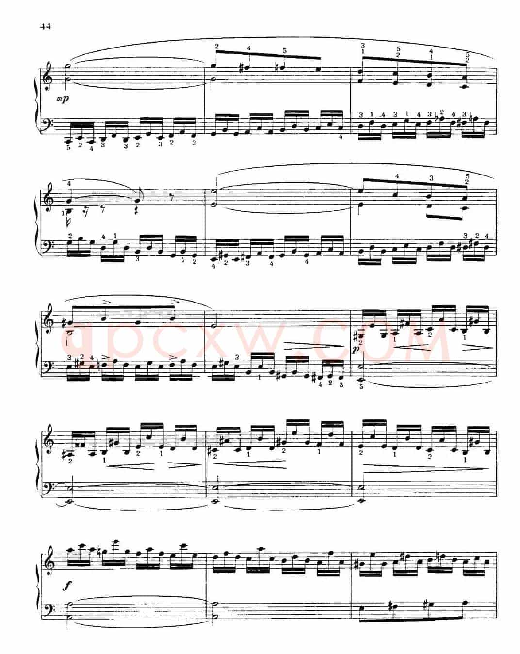20 Petites Etudes, Op.91(20首小型练习曲)(18)