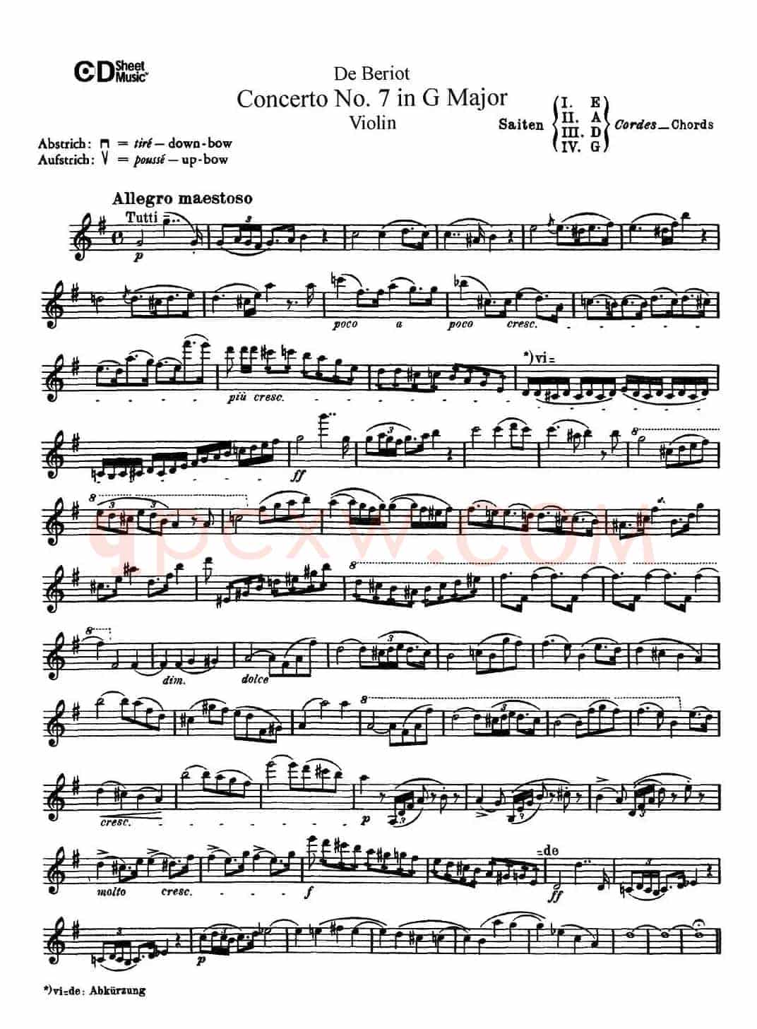 G大调第七协奏曲（Concerto No.7 in G Major）Op.76