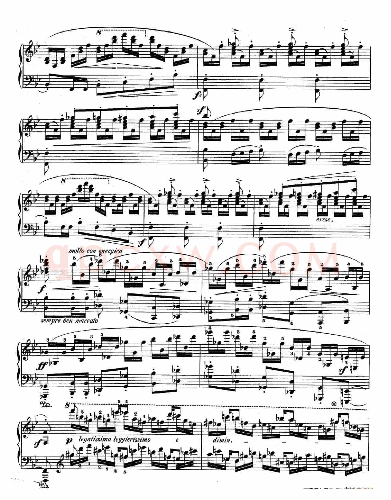 降B大调莫扎特主题变奏曲 Op.2(为钢琴与乐队而作)