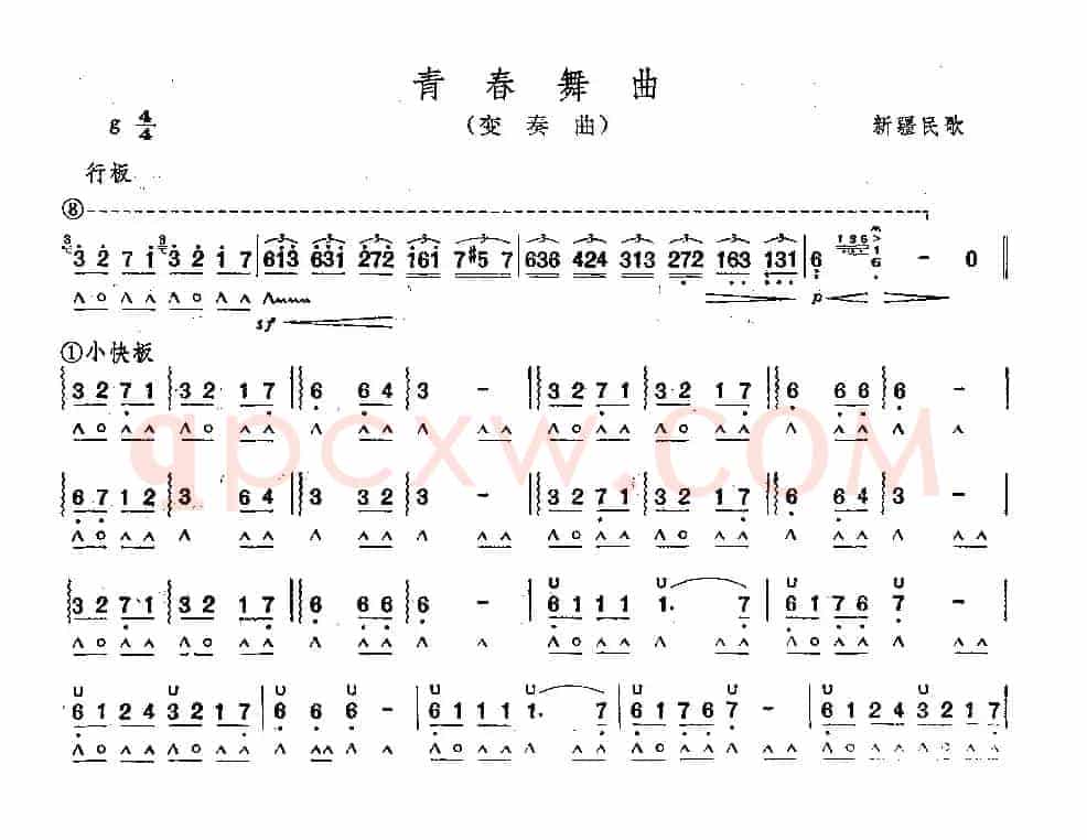 青春舞曲（变奏曲）