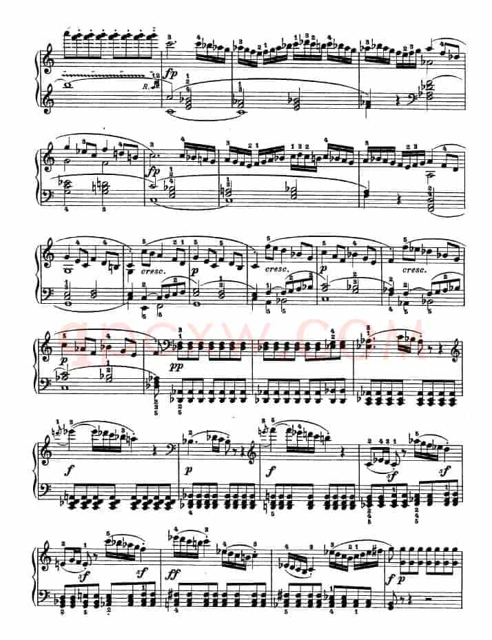 SONATE OP.53（第二十一钢琴奏鸣曲）