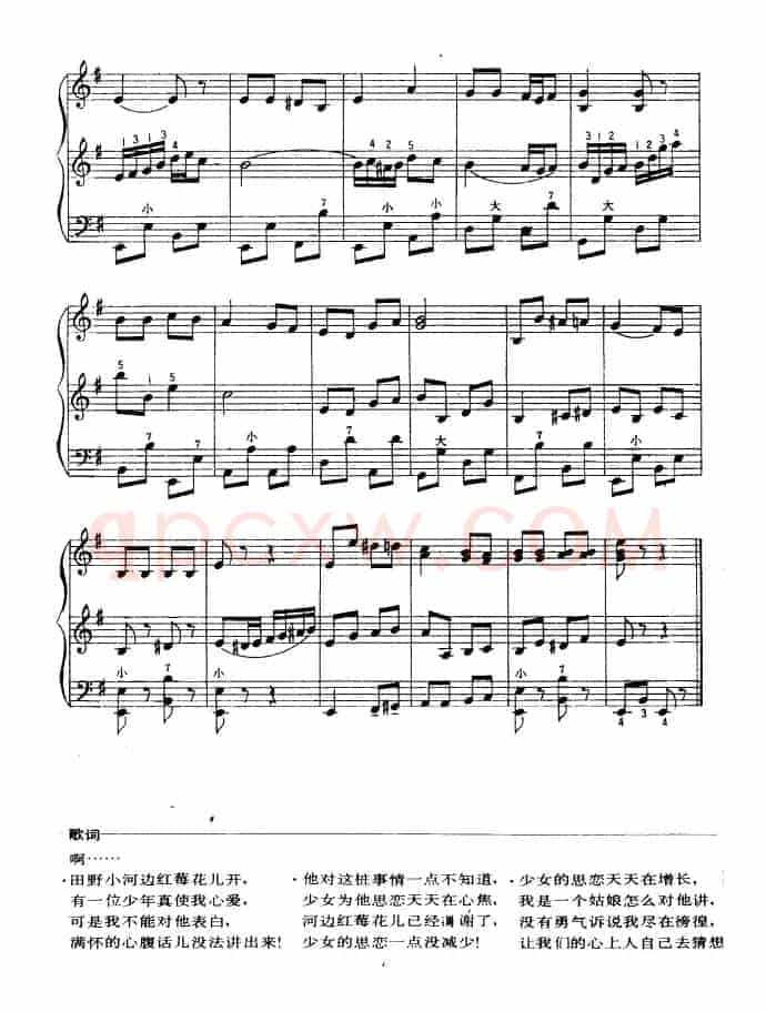 红莓花开（二重奏）