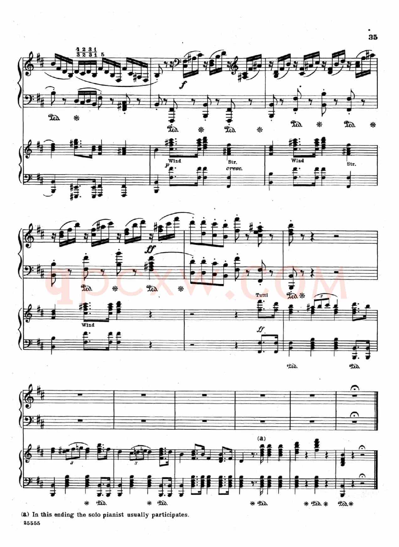 Capriccio Brillante in B Major Op.22(B大调华丽随想曲·双钢琴)