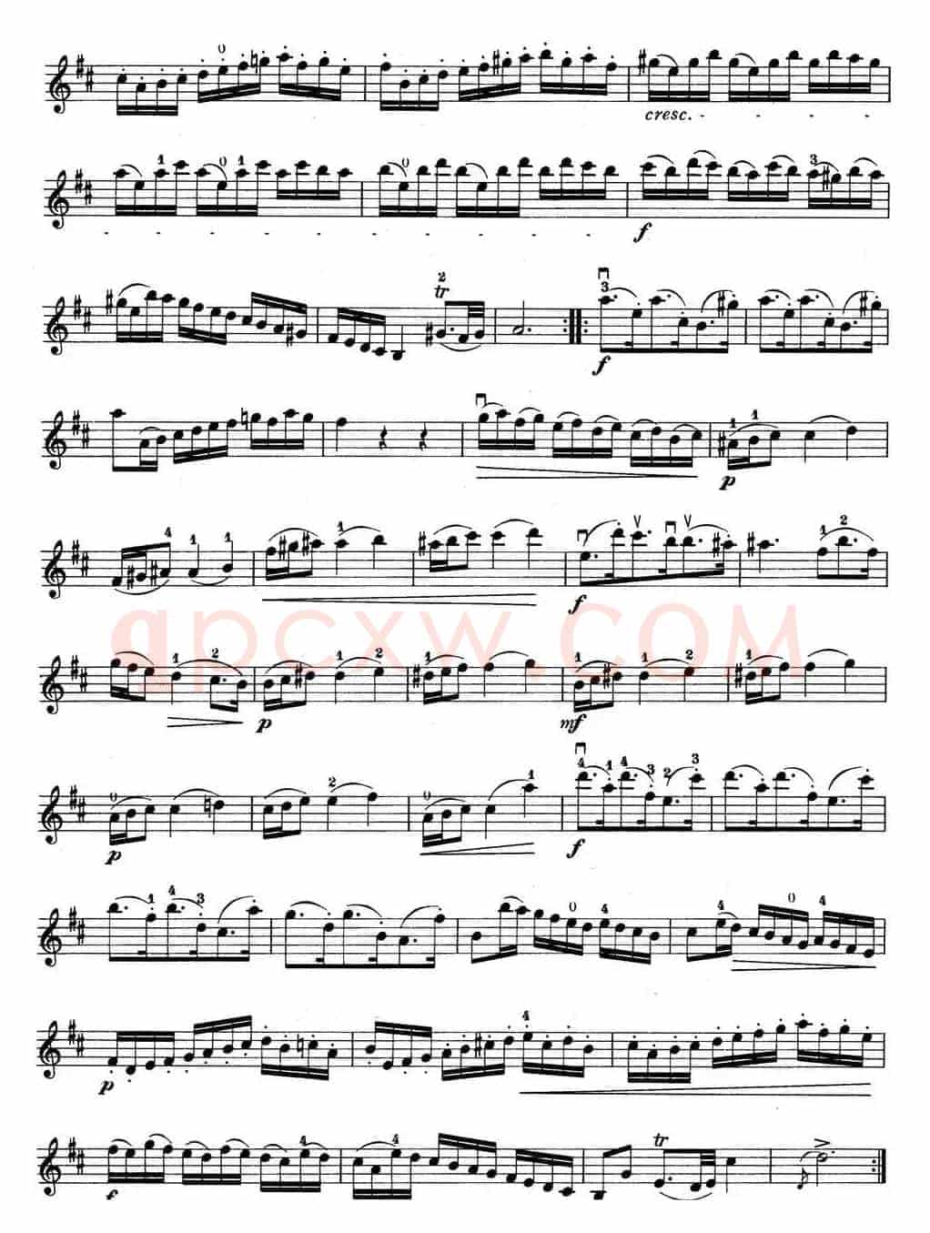 铃木小提琴教材第六册（Suzuki Violin School Violin Part VOLUME 6）