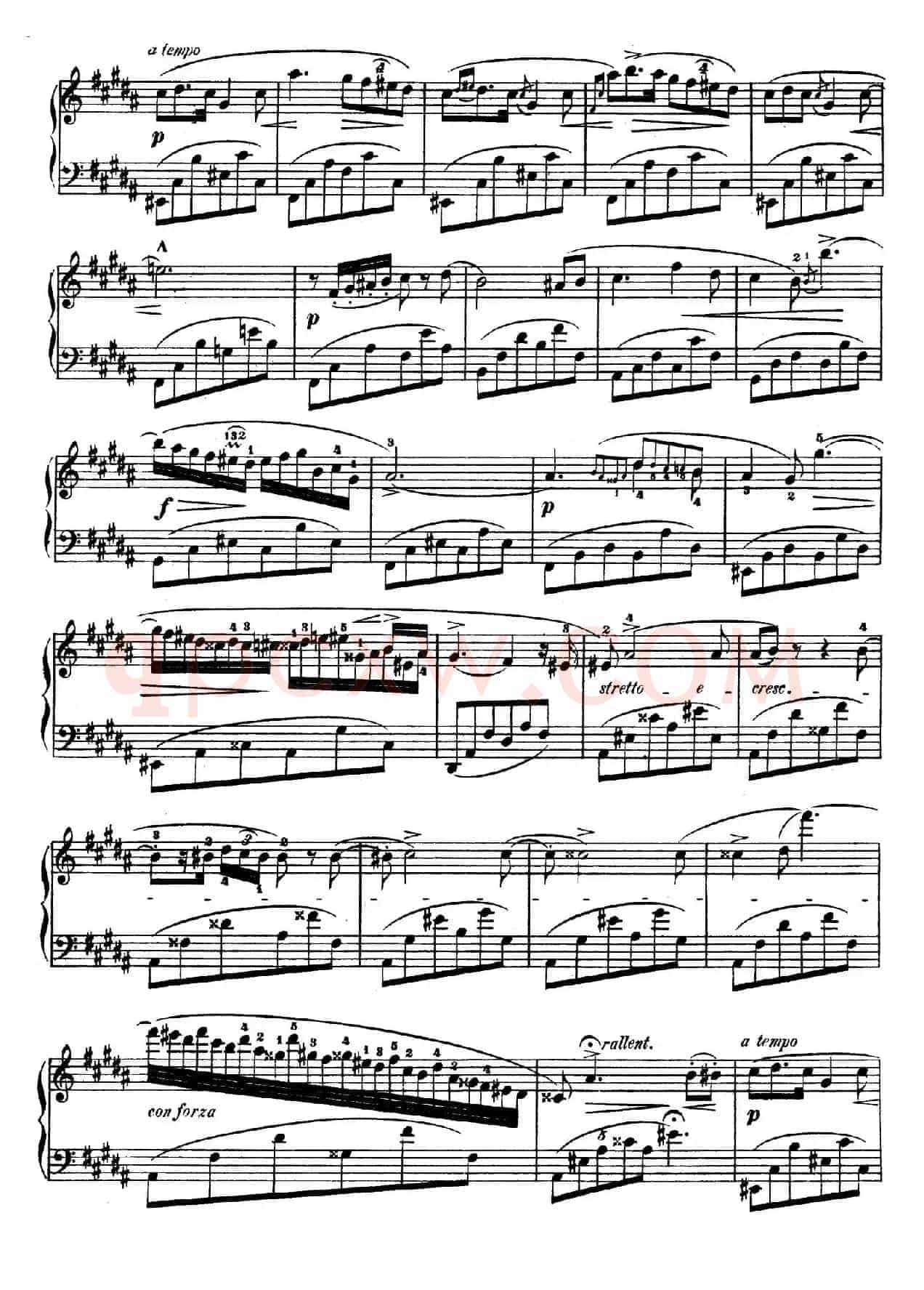 Trois Nocturnes Op.9（Ⅲ）