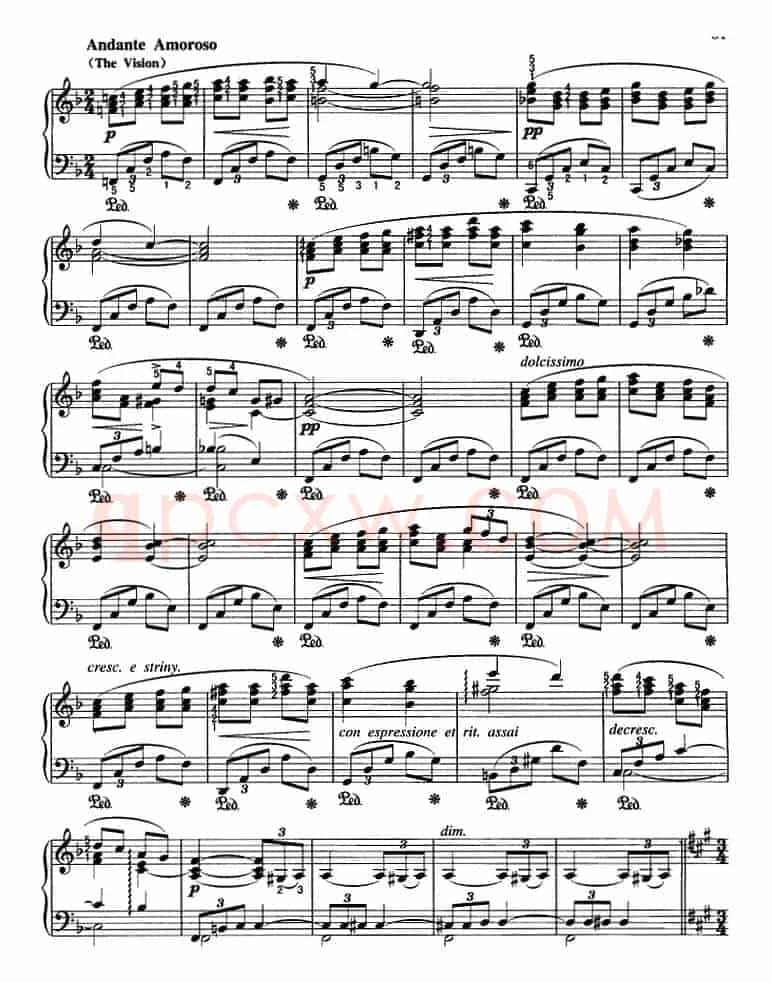 不可不弹的世界钢琴名曲：舞会后的爱之梦