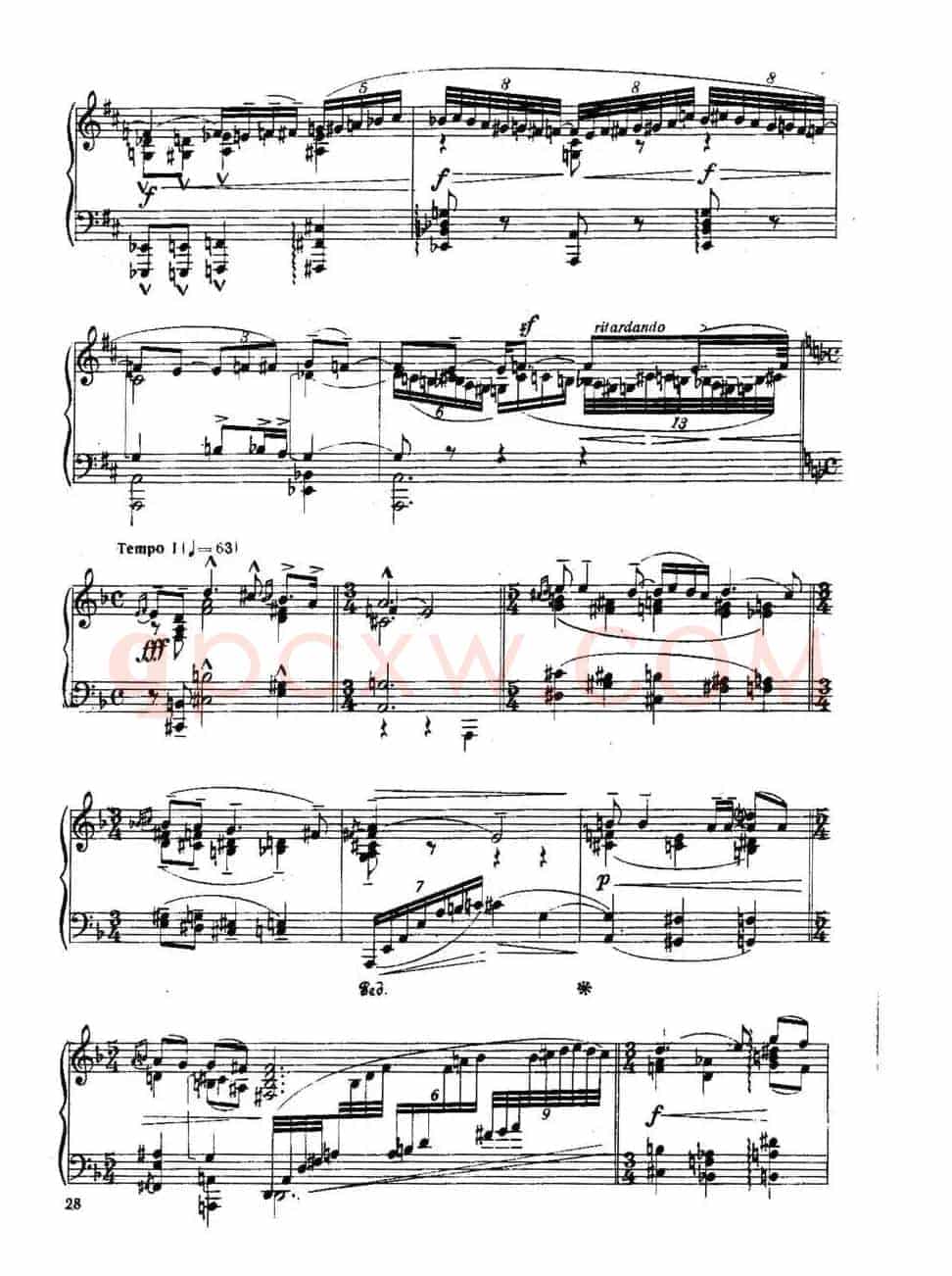 Six Préludes Exotiques Op·17（6首特色前奏曲·2）