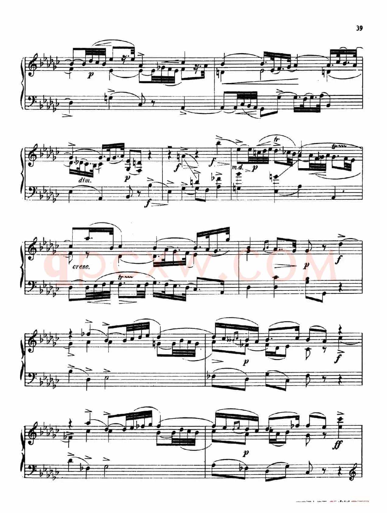 24 Characteristic Pieces Op.36(24首性格小品·8)