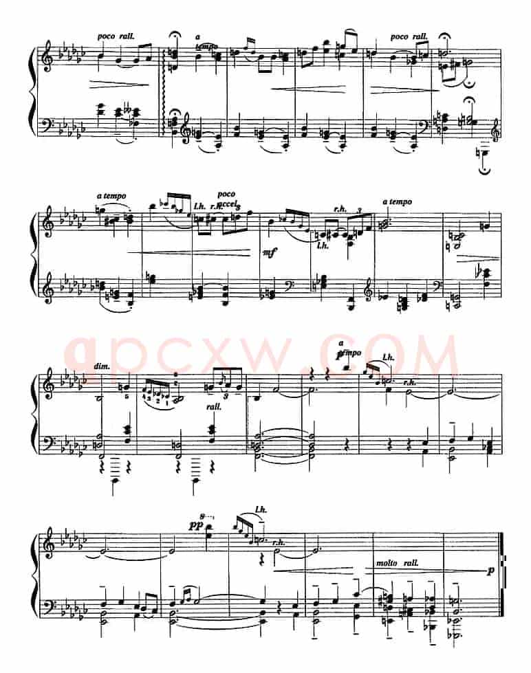 现代钢琴曲：2、即兴曲