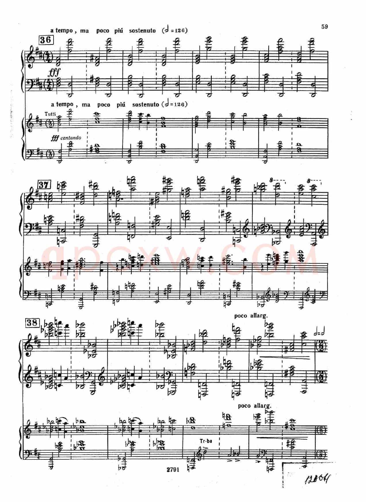 Piano Concerto No.3 in D major, Youth Op.50 - 2 pianos(D大调第三钢琴协奏曲“为青少年而作”Op.50·双钢琴)