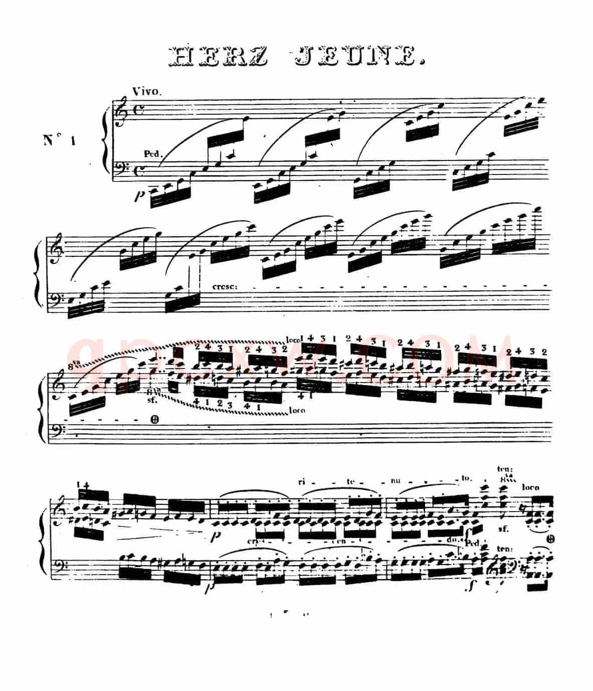 24 Exercices et Preludes Op.21(24首前奏练习曲·1)