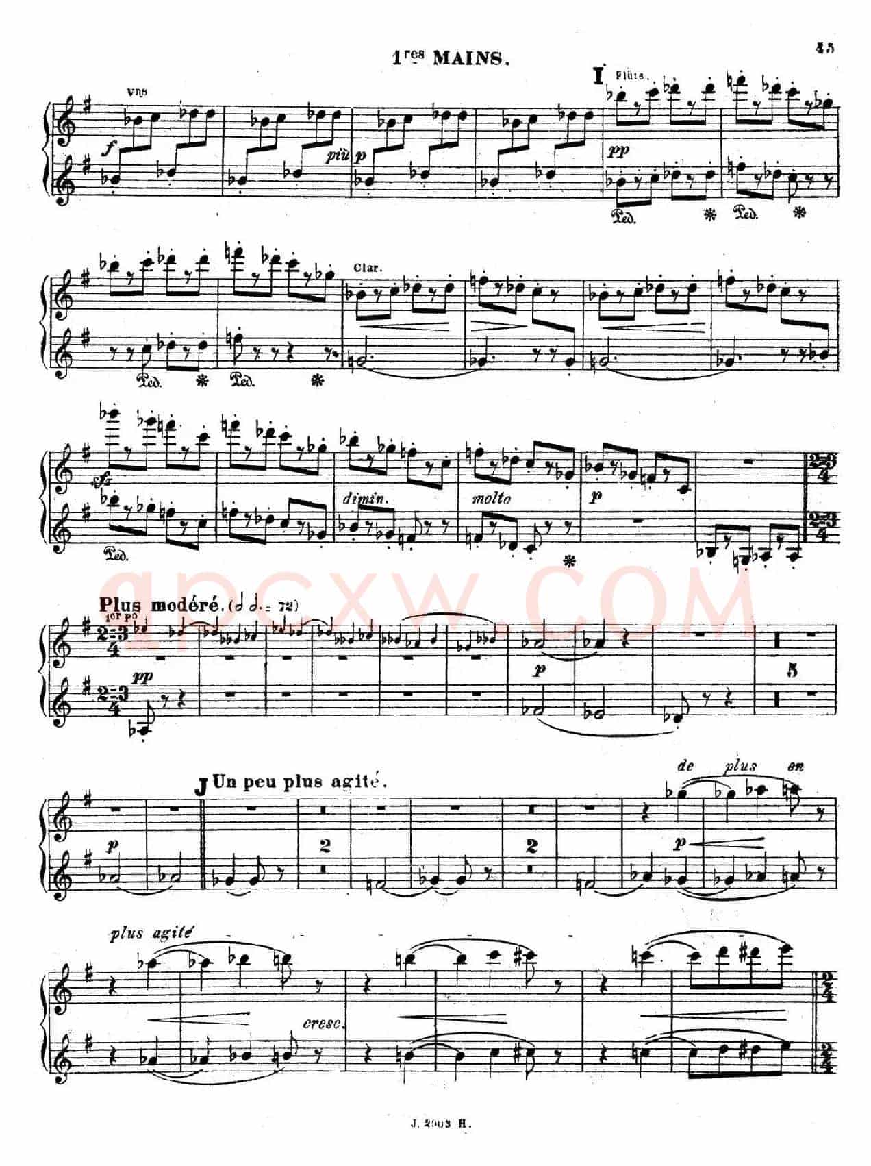 Symphony on a French Mountain Air Op.25(法国山歌交响曲·双钢琴·Ⅲ)
