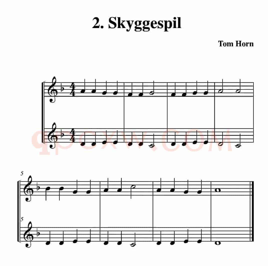 Skyggespil（二重奏）