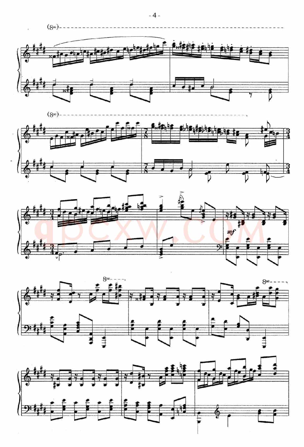 Carmen Variations 12 Pieces(12首卡门主题变奏曲·11)
