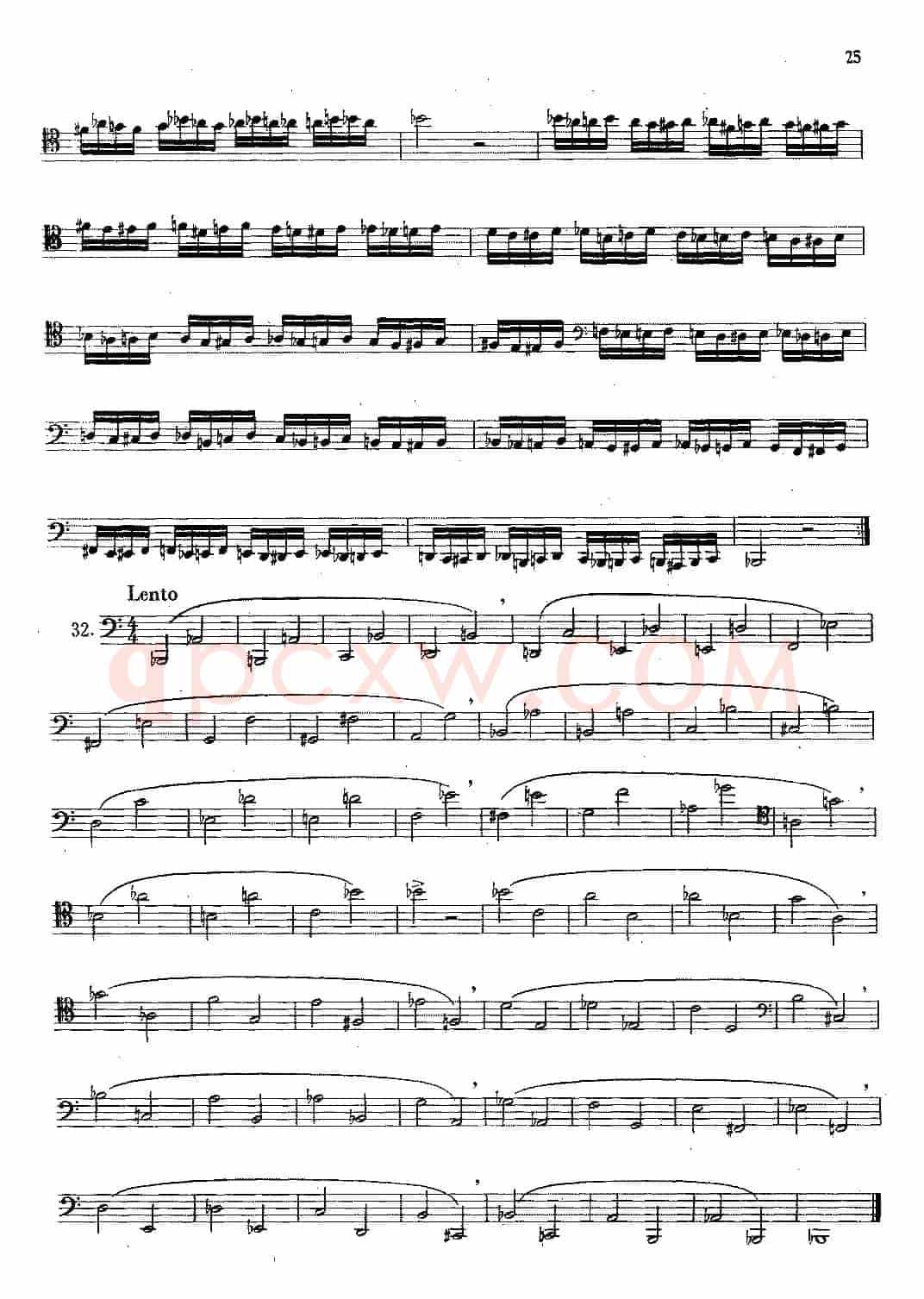 大管高级练习曲 第一部分 每日练习（21—33）