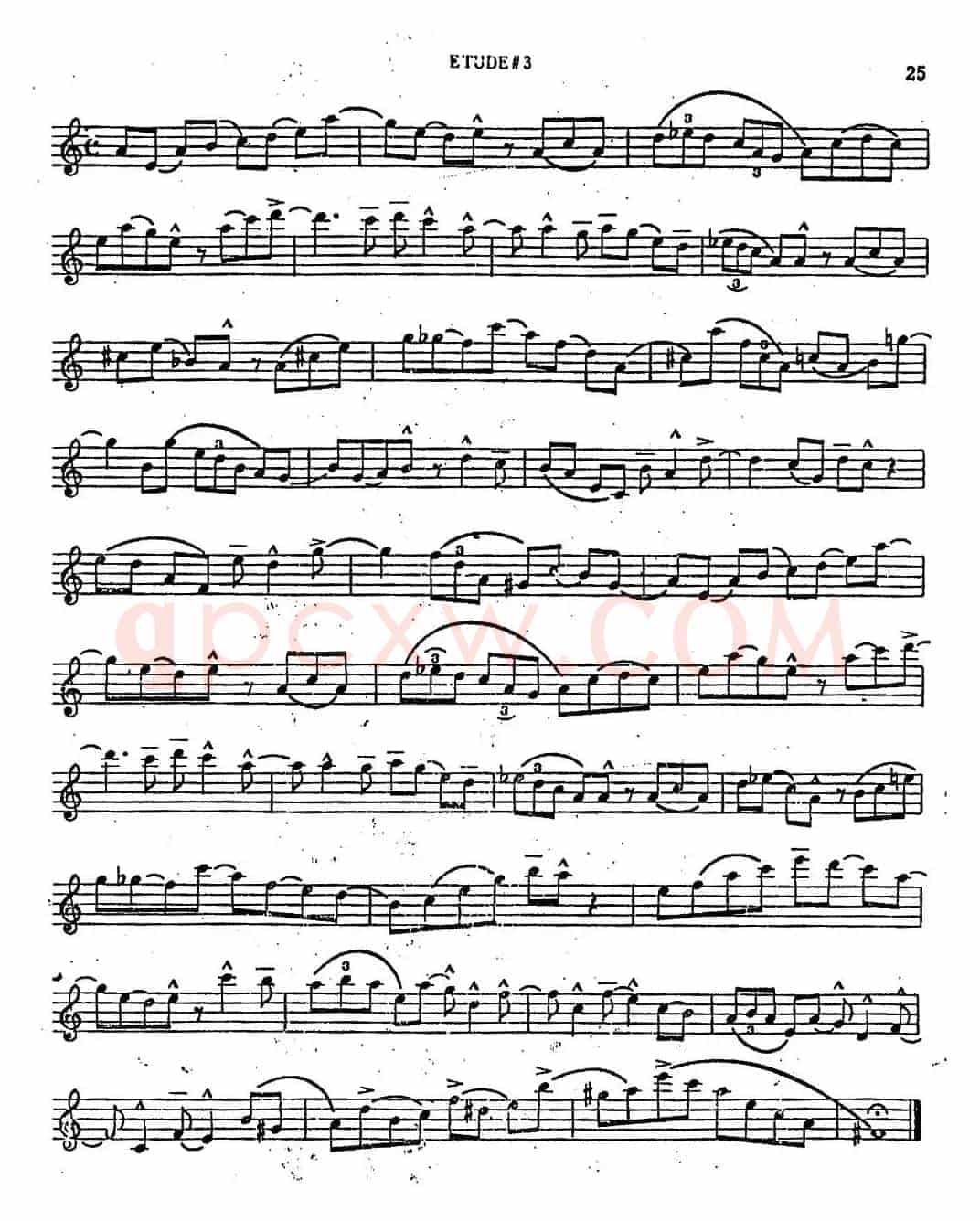 Intermediate Jazz Conception by Lennie Niehaus（25 Jazz Etudes）