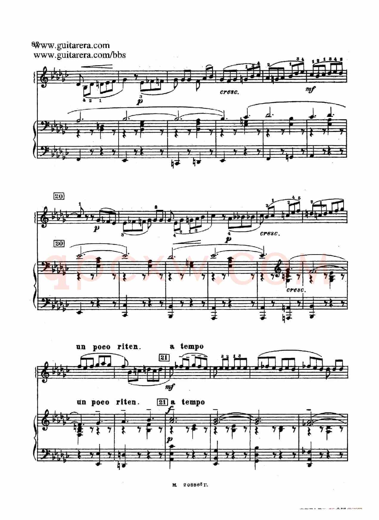 第二双钢琴组曲 Suite for Two Pianos No.2 Op.17(4. 塔兰泰拉舞曲 Tarantella)