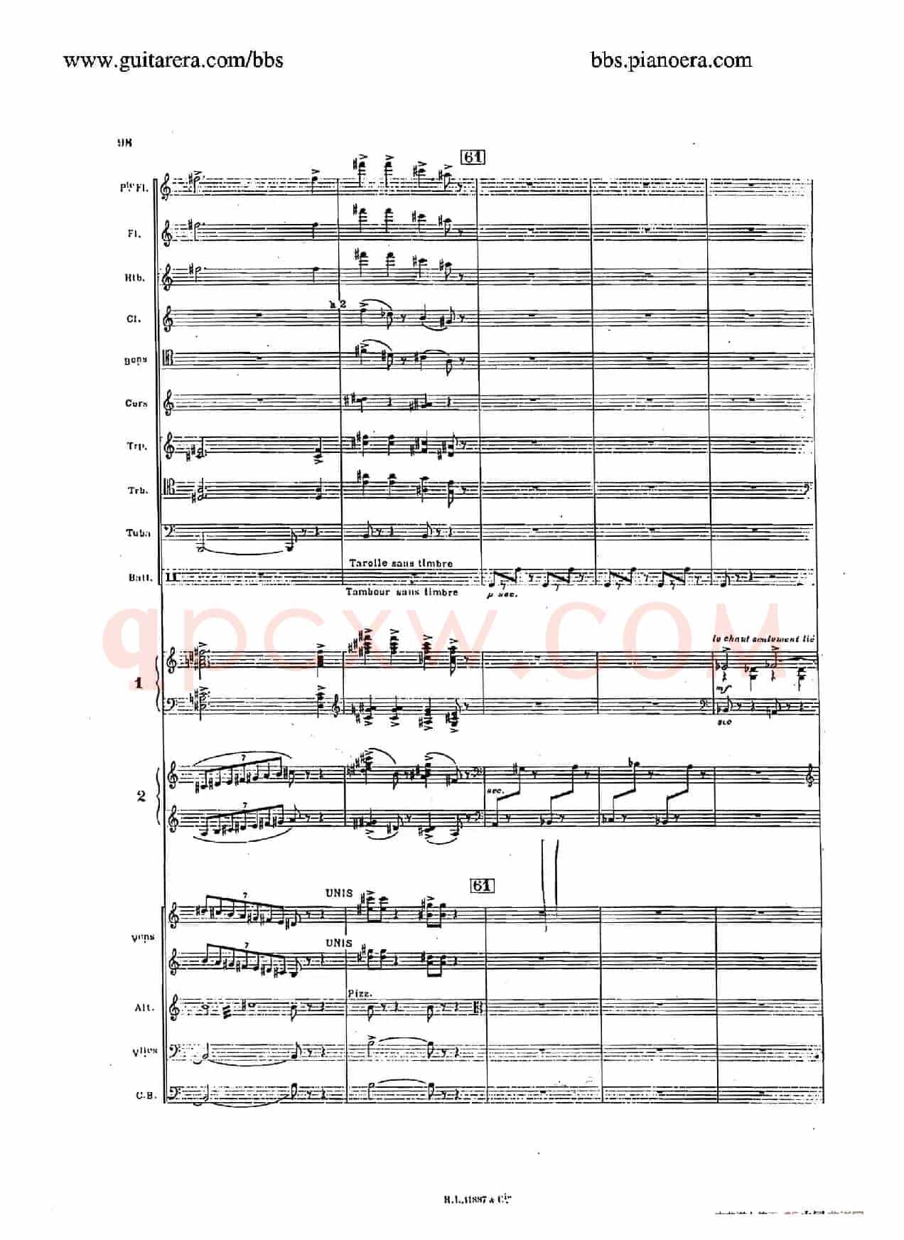 Concerto for 2 Pianos in d Minor(d小调双钢琴协奏曲·总谱)