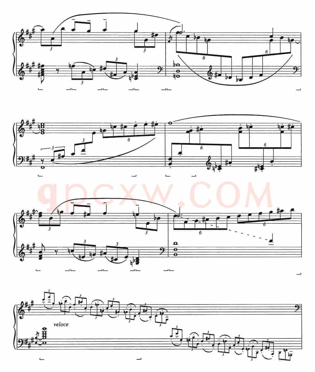 Etude 1.Liza（乔治·格什温练习曲·1、莉萨）